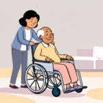 Cadeira de Rodas para Idoso Fácil de Empurrar