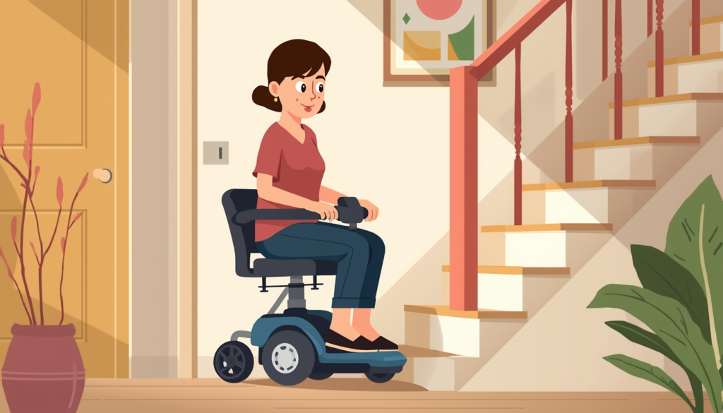 Cadeira de Rodas que Sobe Escadas