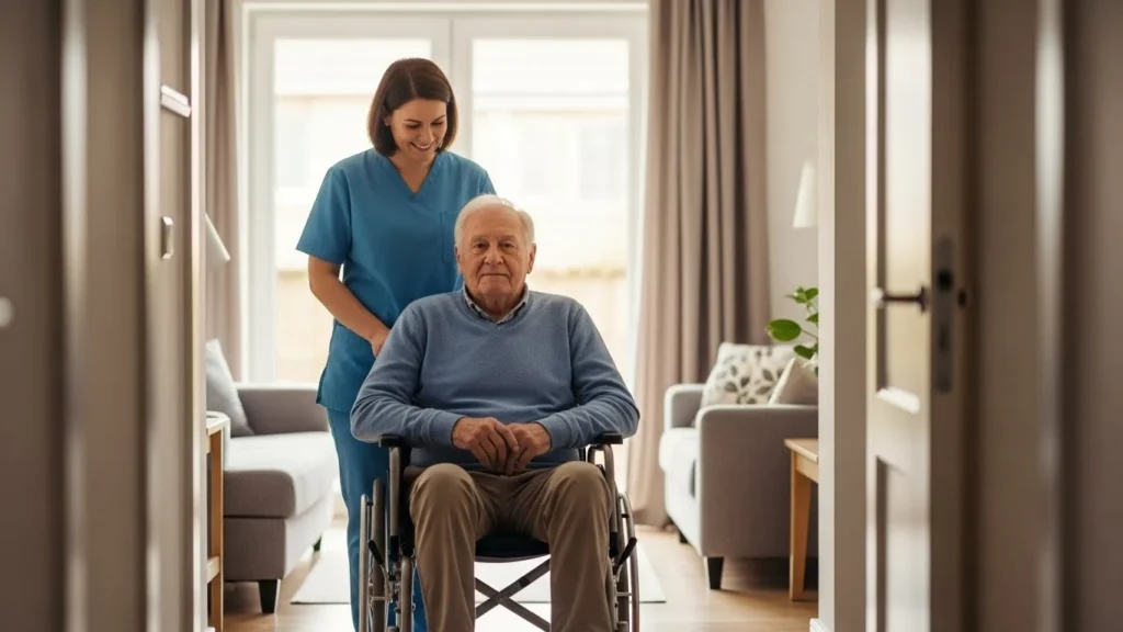 Cadeira de Rodas para Uso Dentro de Casa