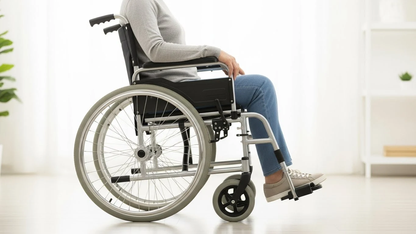 altura ideal do assento da cadeira de rodas