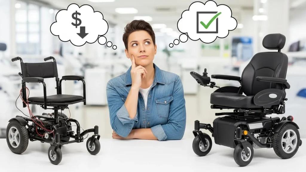 Erro de escolher cadeira de rodas motorizada apenas pelo preço